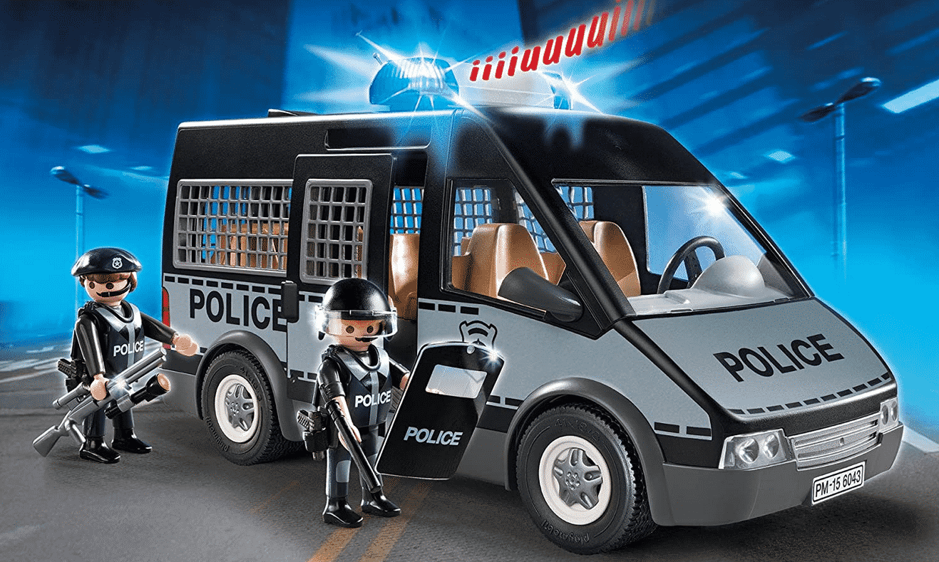 PLAYMOBIL 70575 - City Action - Police Camion de bandits et policier pas  cher 